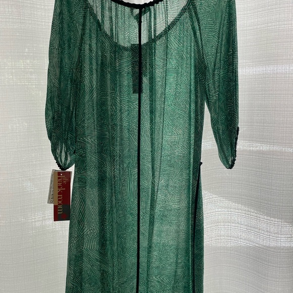 Cynthia Steffe Green and Black Boho Dress nwt - Picture 16 of 16